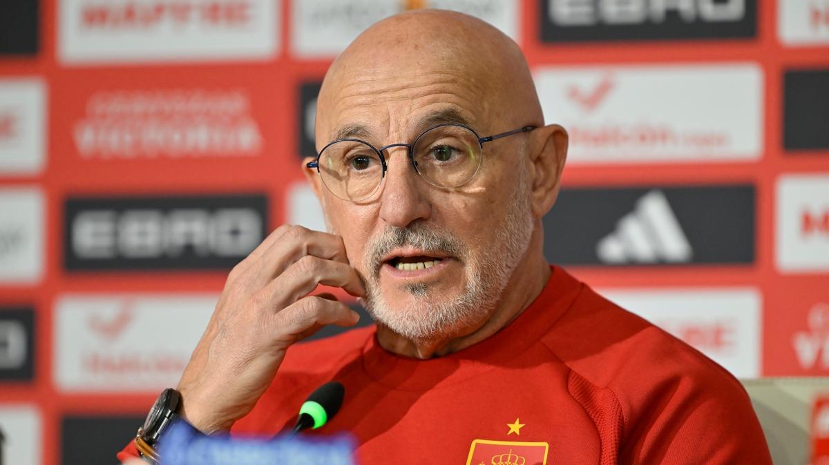 Luis de la Fuente ispanya trkiye a milli takm fotoraflar resimleri