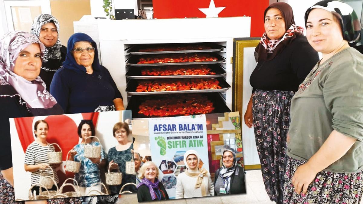 emine erdoan sfr atk sfr atk projesi evre dostu giriimci kadn giriimcilik kadn kooperatifleri istihdam fotoraflar resimleri