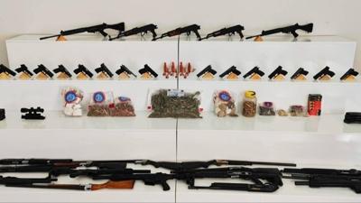 anlurfa'da silah kaakl operasyonu: 9 gzalt