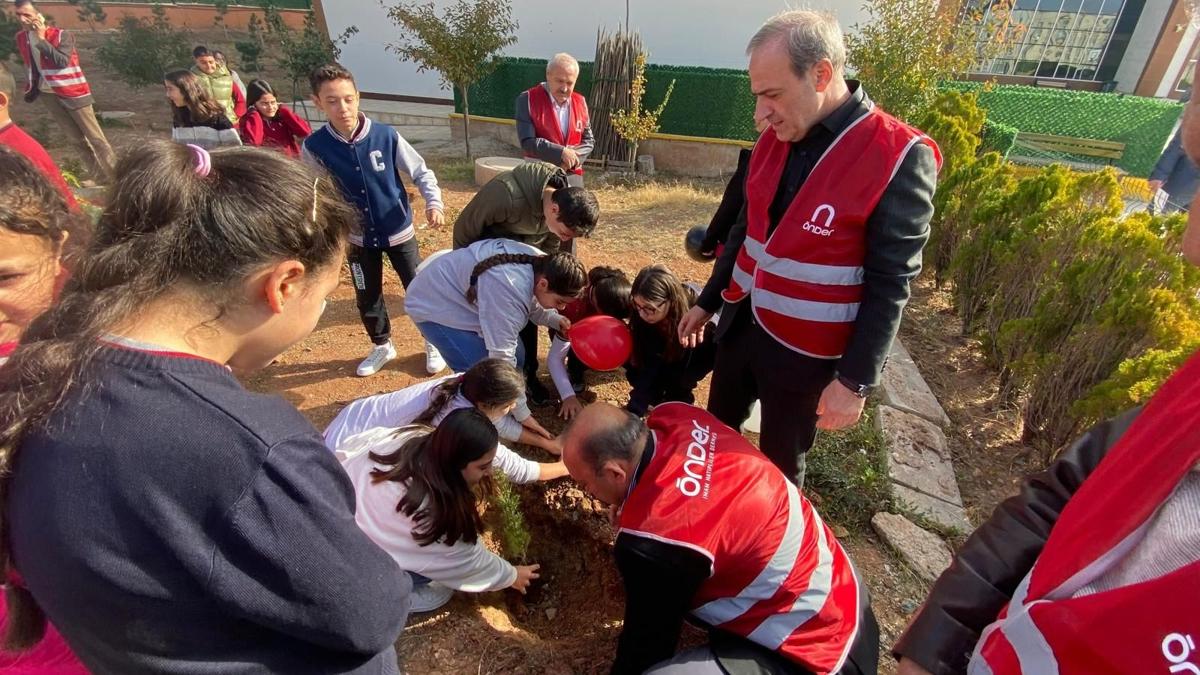 ehitler iin fidan imam hatip dernekleri Filistin iin fidan dikimi fotoraflar resimleri