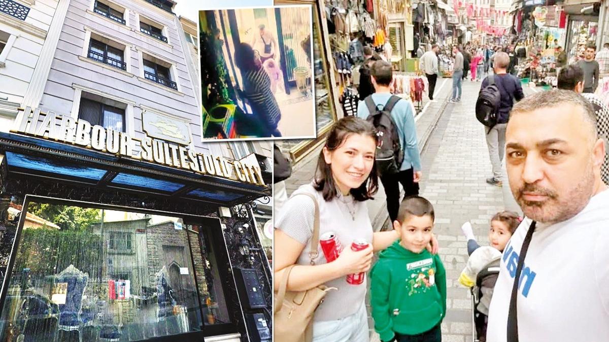 istanbul fatih bcek ailesi anne baba ocuk otel ilalama alminyum fosfit lm fotoraflar resimleri