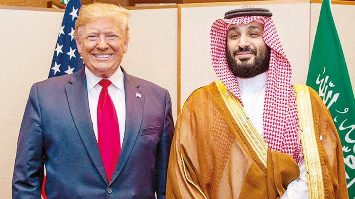 abd donald trump suudi arabistan muhammed bin selman grme fotoraflar resimleri