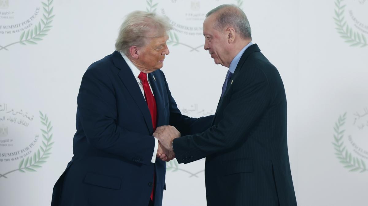 ABD Trump Erdoan fotoraflar resimleri