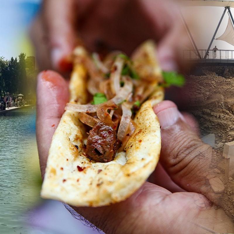 Urfa'ya doymak mmkn m? Kahvaltda cier akam yemeinde kebap