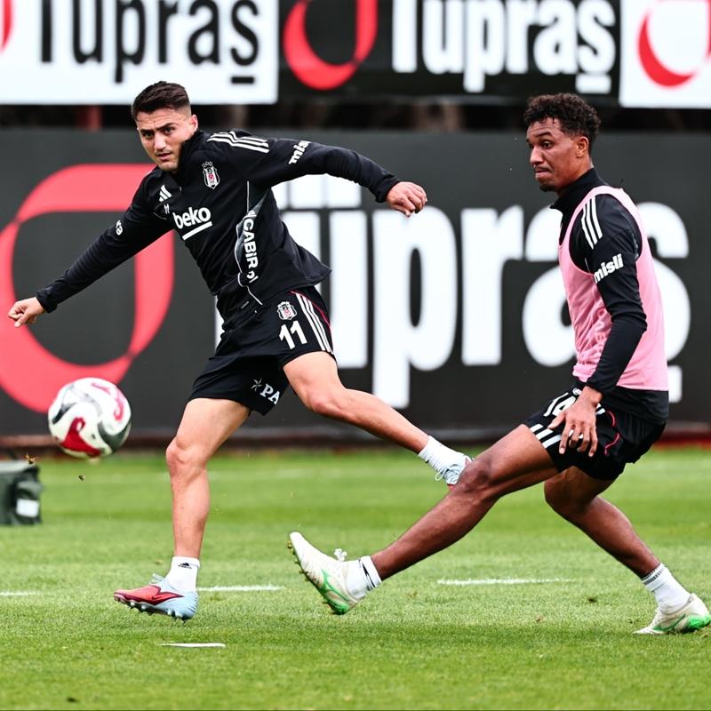 Be�ikta�, tam gaz Samsunspor ma��na haz�rlan�yor