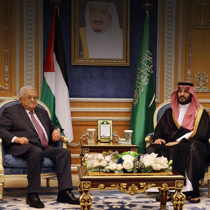 Mahmud Abbas, Suudi Veliaht Prensi'ni takdir etti