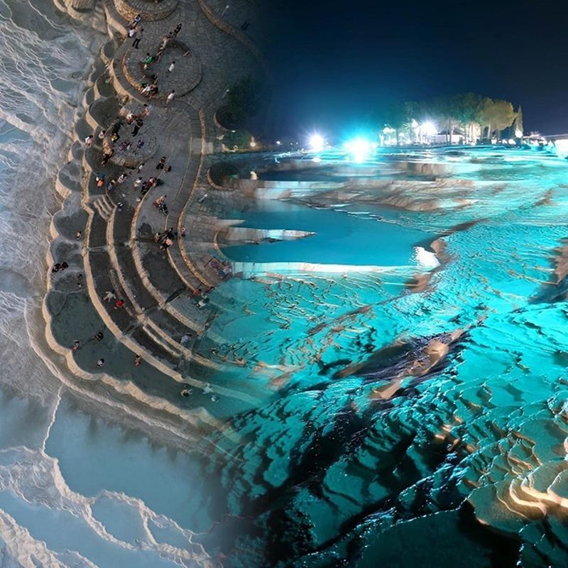 Pamukkale'nin scak sularndaki Antik Roma miras: Kleopatra'nn genlik srr