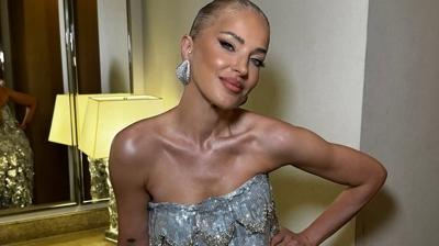 Burcu Esmersoy makyajsz yakaland! Doal hali gndem oldu