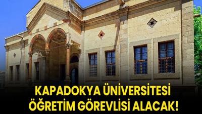 Kapadokya niversitesi retim Grevlisi alacak!