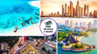 Yaz sevenlerin 5 favori �lkesi: K���n s�cak tatil cennetleri