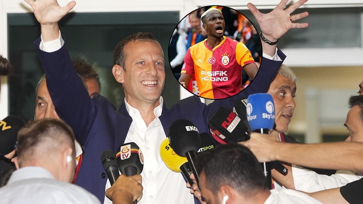 george gardi galatasaray osimhen fotoraflar resimleri