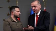 Bakan Erdoan ile Zelenski grmesi balad