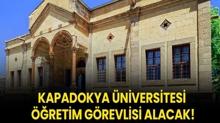 Kapadokya niversitesi retim Grevlisi alacak!