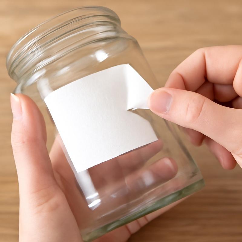 Kavanozdaki etiketi karmann en pratik yntemi: Mayonez