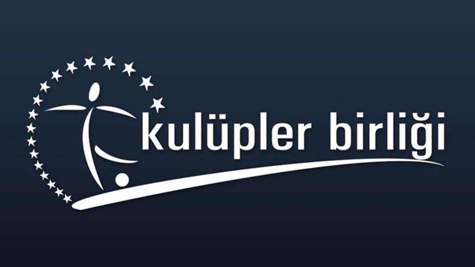Kulüpler Birliği'nden açıklama! "Her türlü desteği vermeye hazırız"