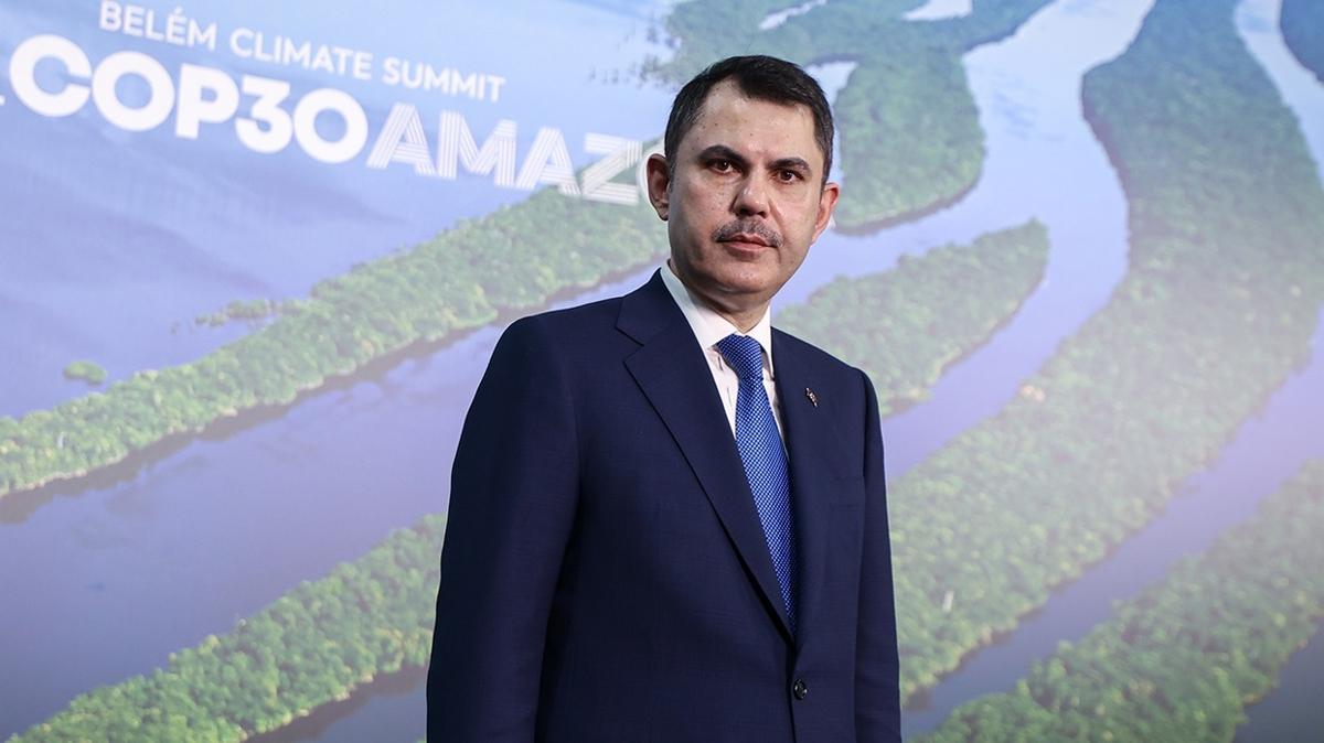 evre Bakan Murat Kurum COP31 ev sahiplii Kararllk fotoraflar resimleri