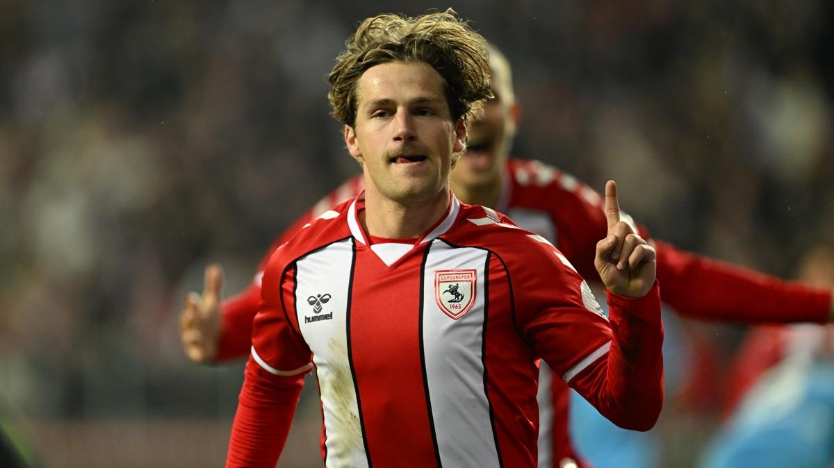 Carlo Holse Samsunspor Sper Lig fotoraflar resimleri