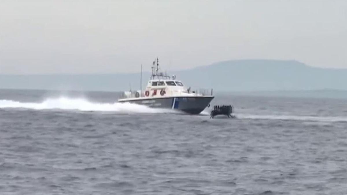 Ege Denizi Yunan Sahil Gvenlik Balk teknesi fotoraflar resimleri