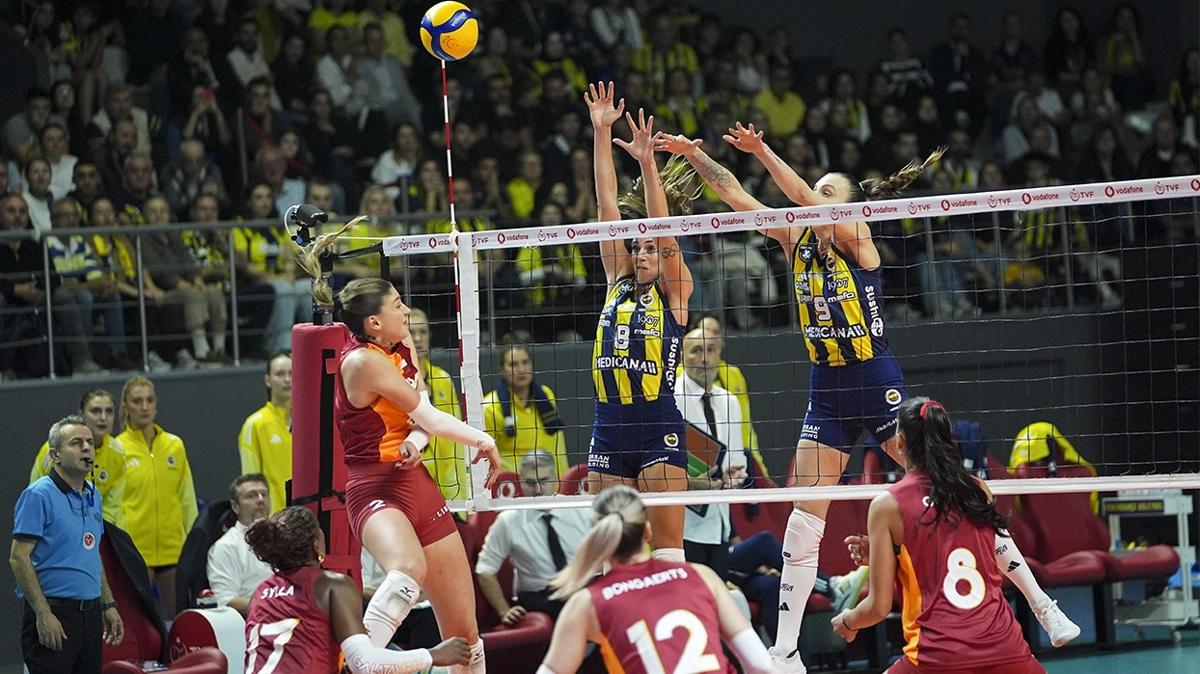 fenerbahe galatasaray voleybol fotoraflar resimleri