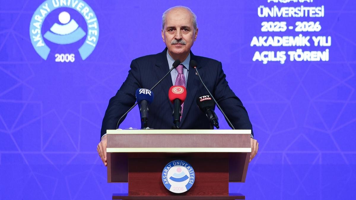 TBMM Bakan Numan Kurtulmu TBMM Bakan Kurtulmu Numan Kurtulmu aksaraya niversitesi fotoraflar resimleri