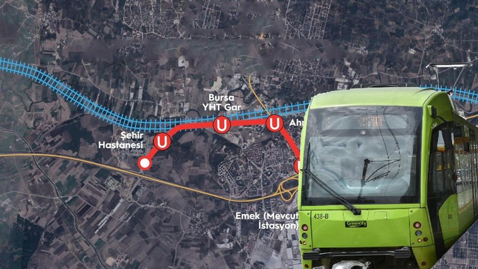 Bursa'ya metroda geri sayım! Rekor hıza ulaşacak