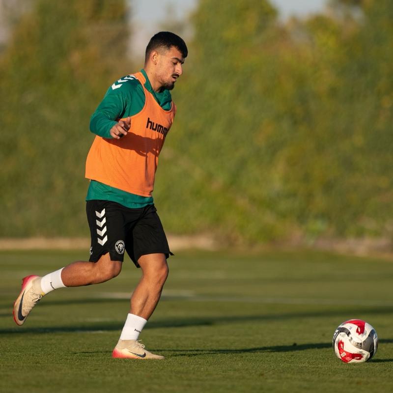 Konyaspor'da Antalyaspor mesaisi tam gaz devam ediyor