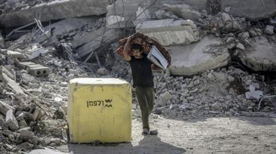 Katil srail Sar Hat't 300 metre geniletti: Gazzeliler ge zorland