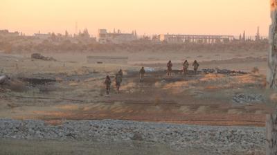 Suriye'de ar silahl atma! Terr rgt PKK/YPG, Ganim Ali hattna ilerledi