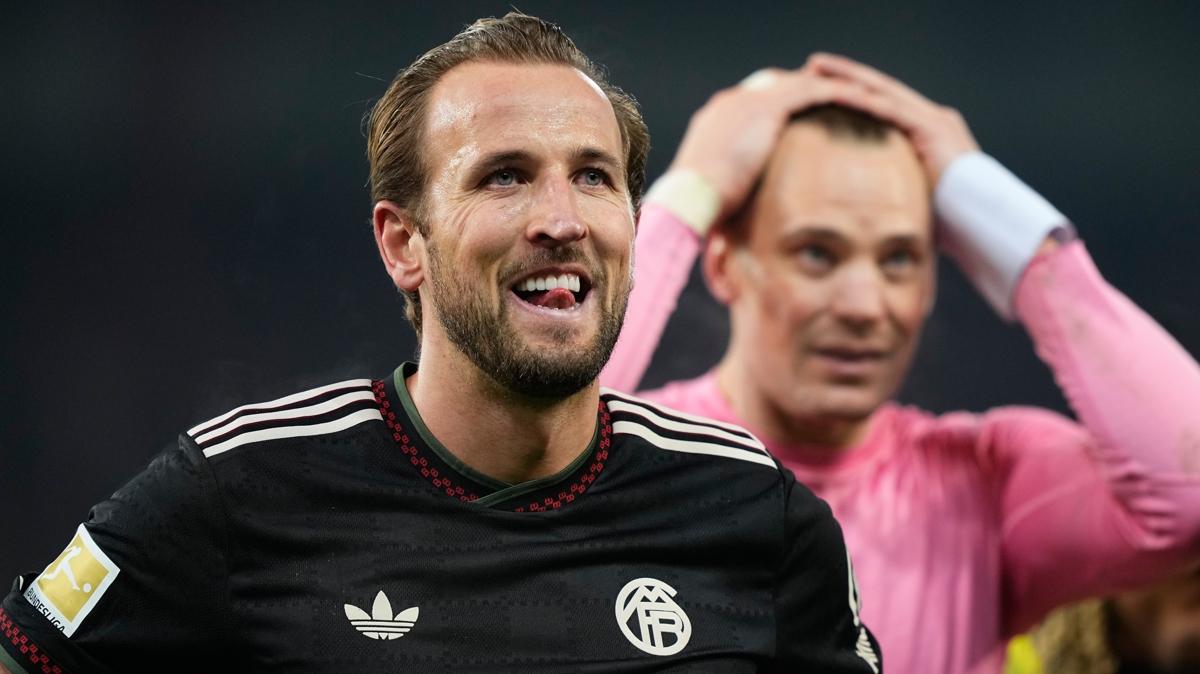 barcelona harry kane transfer fotoraflar resimleri