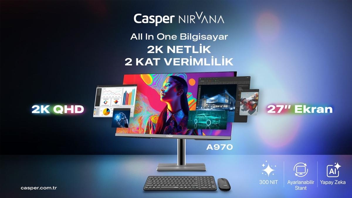 casper nirvana 27 inch aio modern tasarm fotoraflar resimleri