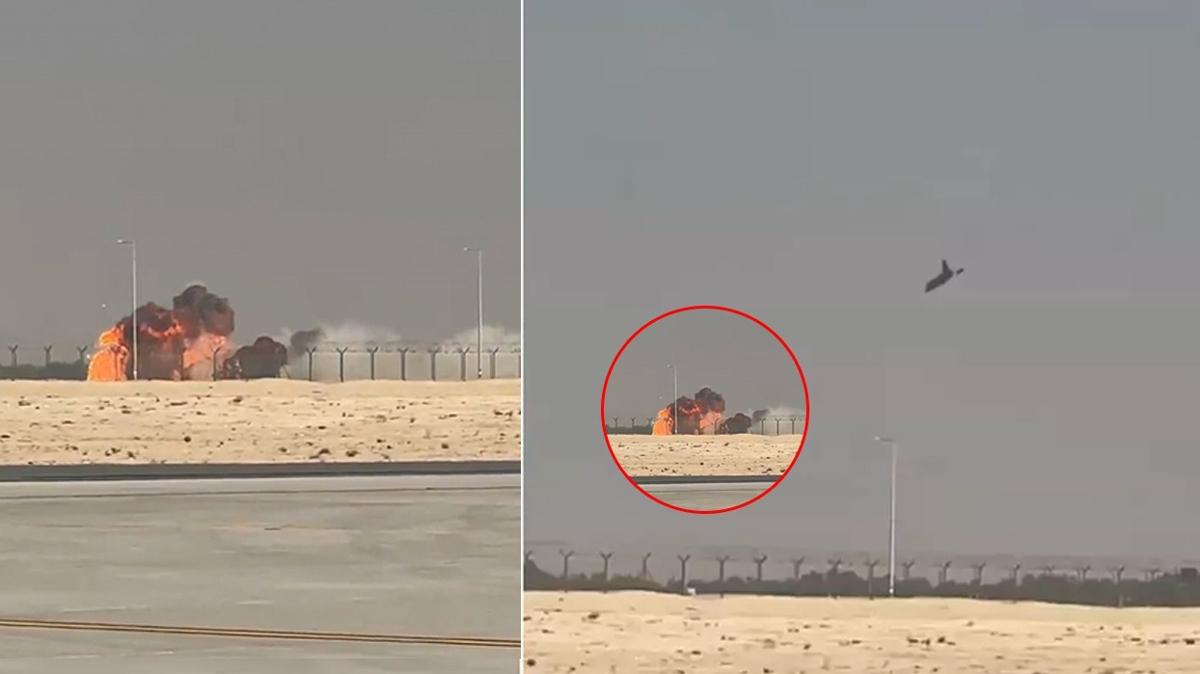 Dubai Airshow Trk savunma uak kazas fotoraflar resimleri