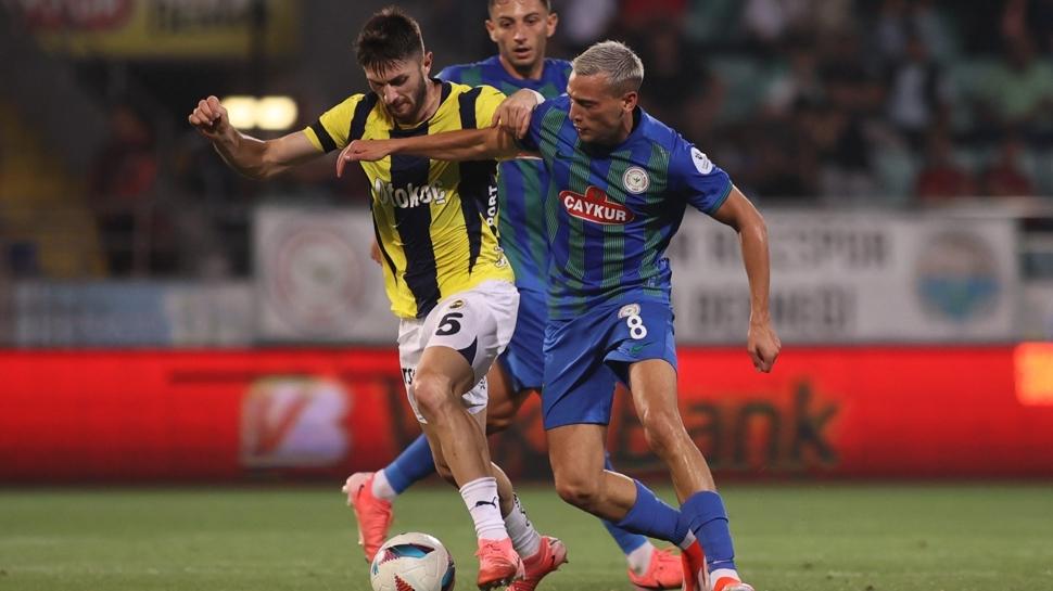 Fenerbahçe ile Çaykur Rizespor 47. kez karşı karşıya