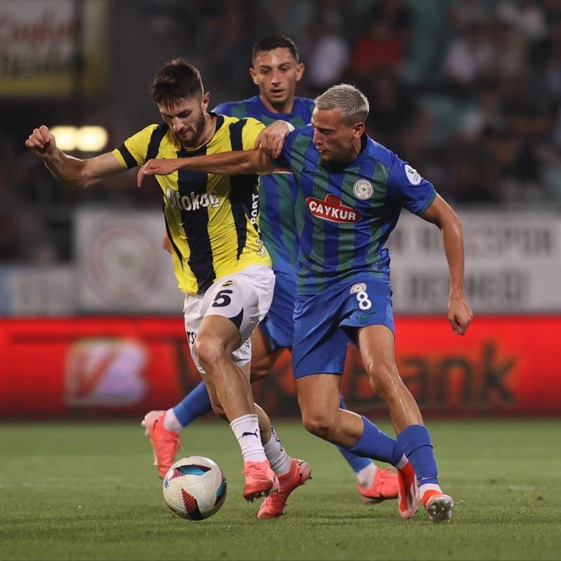 Fenerbah�e ile �aykur Rizespor 47. kez kar�� kar��ya