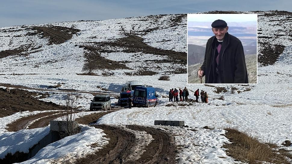 Sivas'ta kaybolan yaşlı adamdan acı haber