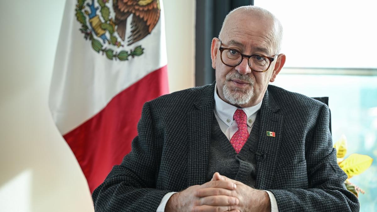 Meksikann Ankara Bykelisi Javier Diaz de Leon Javier Diaz de Leon ankara fotoraflar resimleri