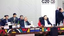 G20 Liderler Zirvesi! Bakan Erdoan akam yemeine katld