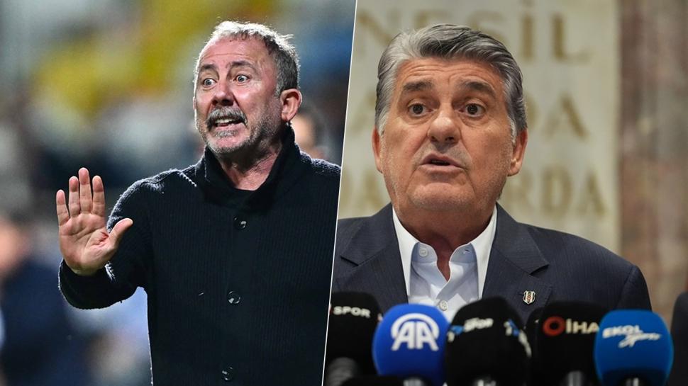 Beşiktaş taraftarlarından "istifa" çağrısı! Sergen Yalçın ve yönetime tepki
