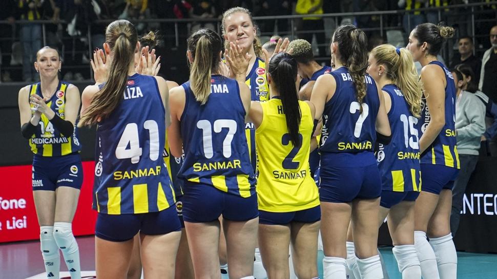 Fenerbahçe Medicana, Aydın'da rahat kazandı