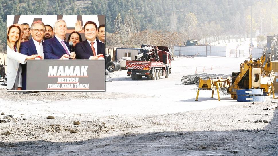 Tren var, temel yok!