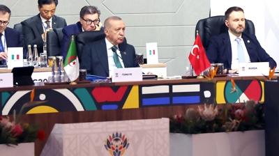 Bakan Erdoan, G20 Liderler Zirvesi'ne hitap etti