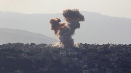 Atekes dinlemiyor! Soykrmc srail'den Beyrut'a hava saldrs