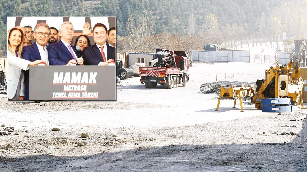 ankara bykehir belediye bakan mansur yava mamak metrosu fotoraflar resimleri