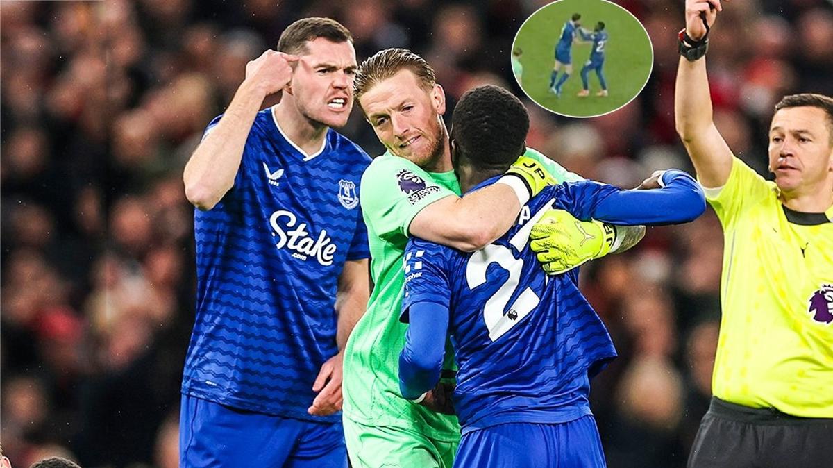 Everton Manchester United Premier Lig fotoraflar resimleri