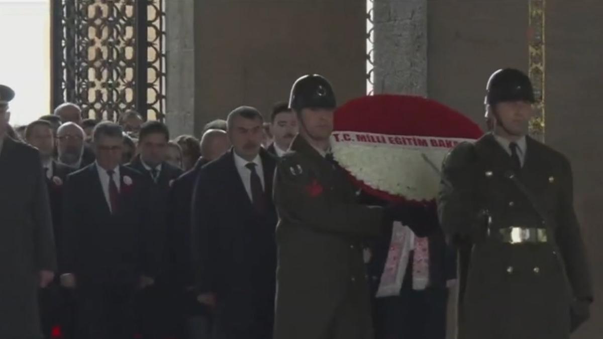 Yusuf Tekin retmenler Gn Antkabir ziyareti fotoraflar resimleri