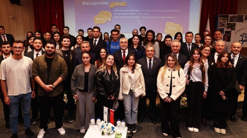 Bakan Işıkhan: Dokuz Eylül Üniversitesi rekor kırıyor