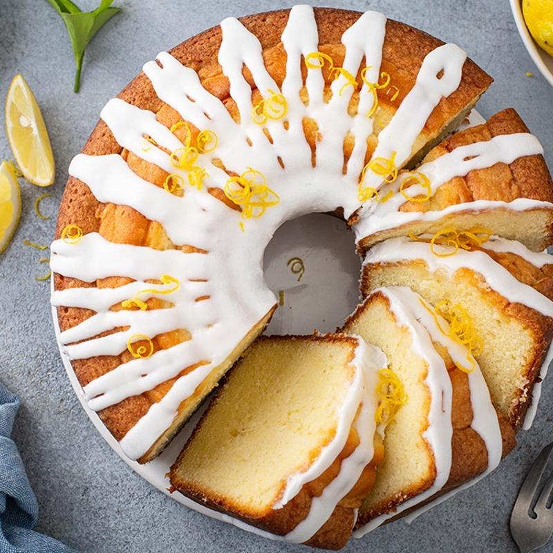 C vitamini lideri k mevsimi tatls: Portakall limonlu kek tarifi