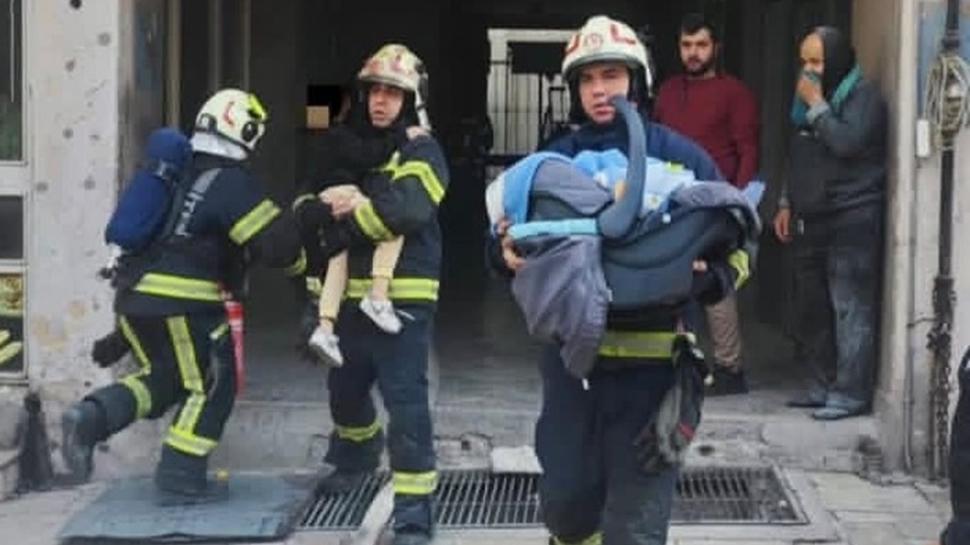 Denizli'de faciadan dönüldü: Yangında 21 kişi kurtarıldı