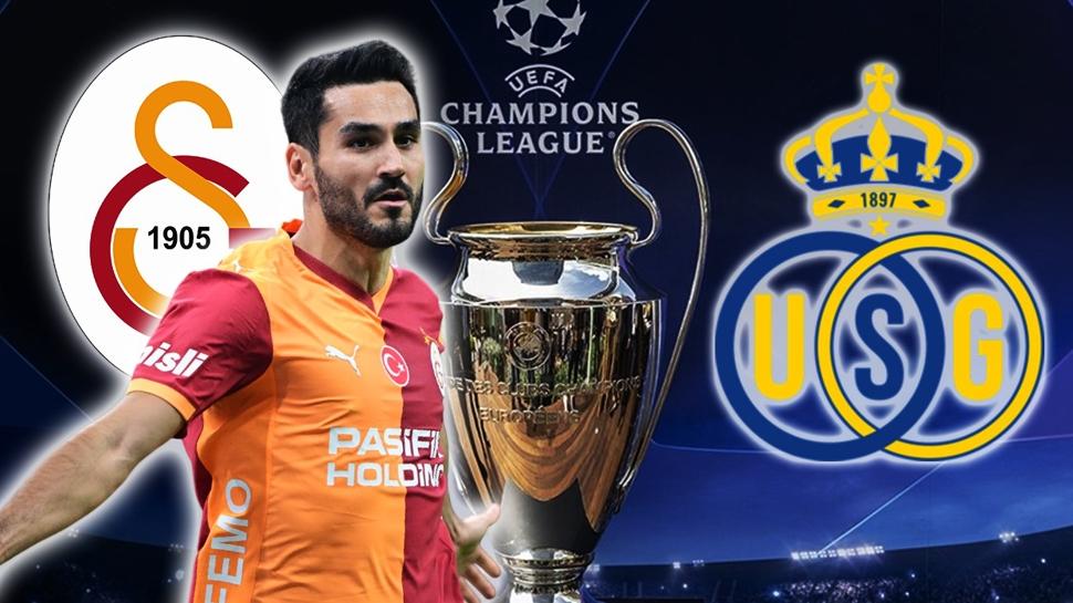 Galatasaray-Union Saint-Gilloise ma hangi kanalda, saat kata? ampiyonlar Ligi!