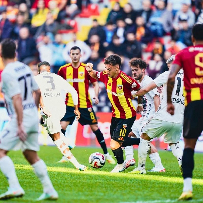Kayserispor ilk kez yenildi