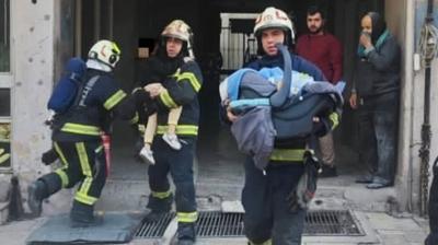 Denizli'de faciadan dönüldü: Yangında 21 kişi kurtarıldı